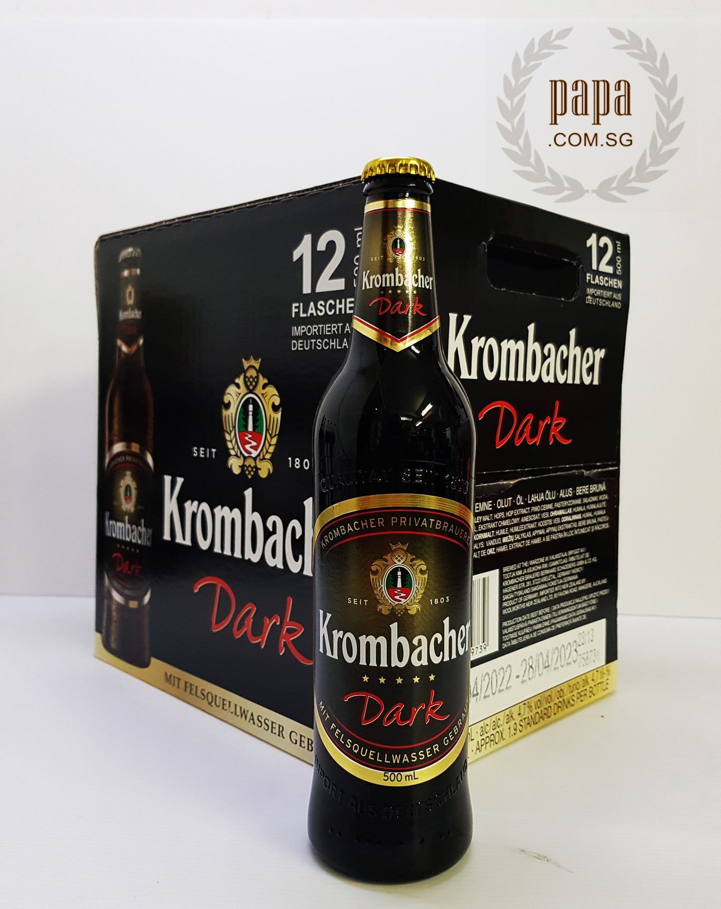 Krombacher Connoisseur's Finest Dark Lager