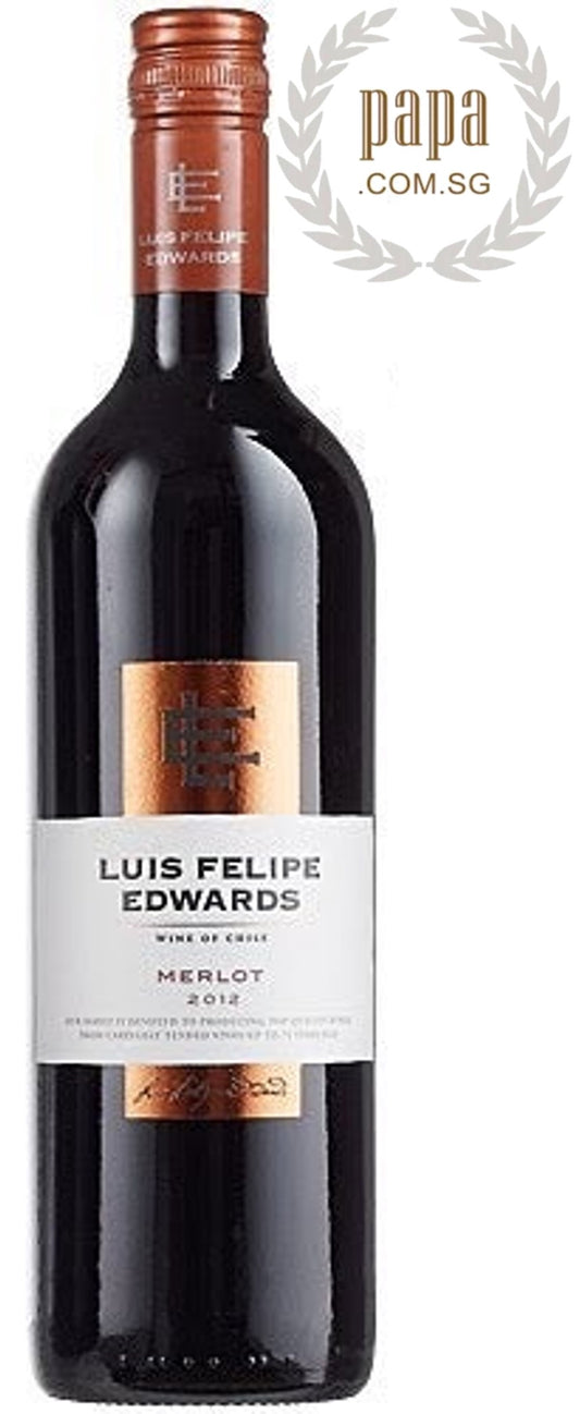 Papa's House Pour Series - Luis Felipe Edwards Classic Merlot 2020 (Sustainable Viticulture)