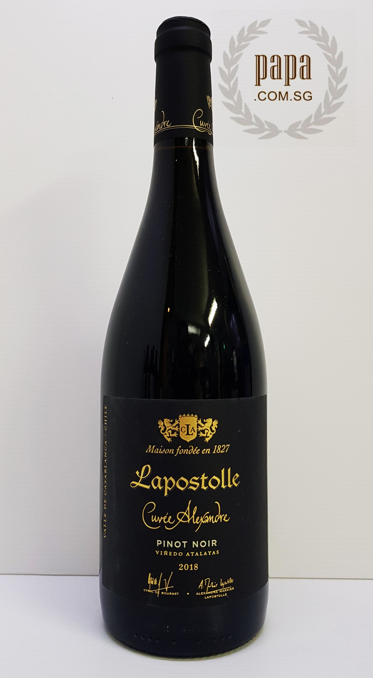 Casa Lapostolle Cuvee Alexandre Pinot Noir 2018 / 2019 (Biodynamic Certified)