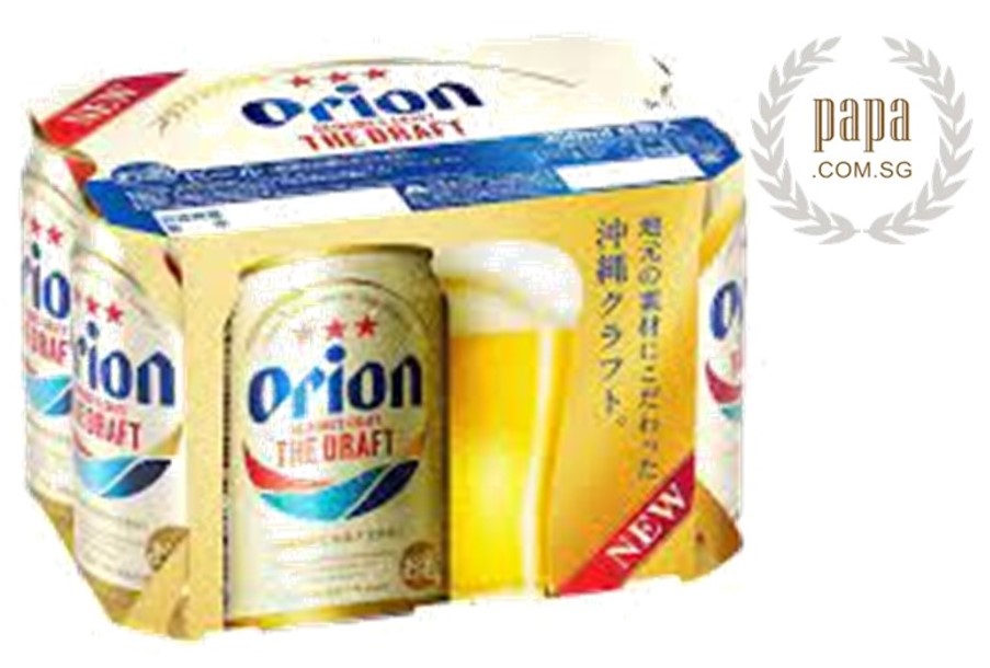 Orion Okinawa Original High Quality Foam Draft Beer (Canned Version)