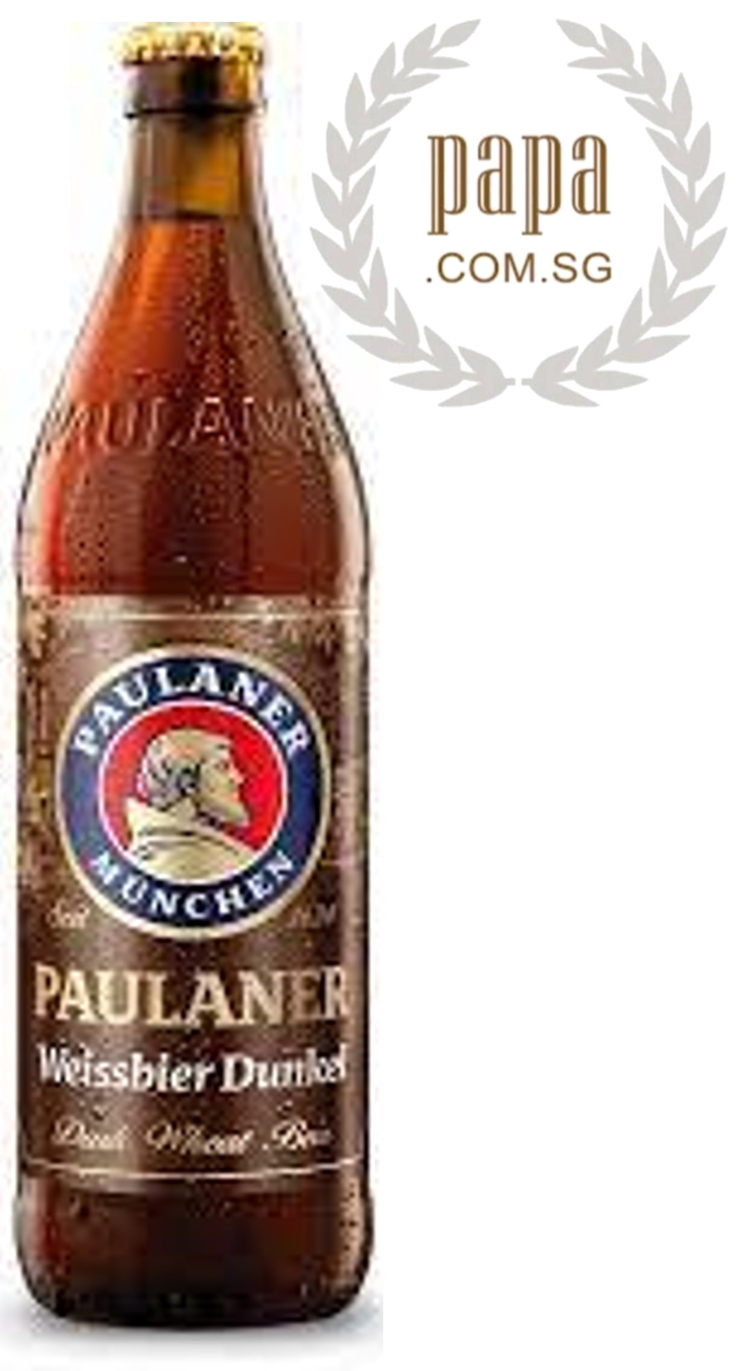 Paulaner Dunkel - 5.3% abv - Glass Bottle Version