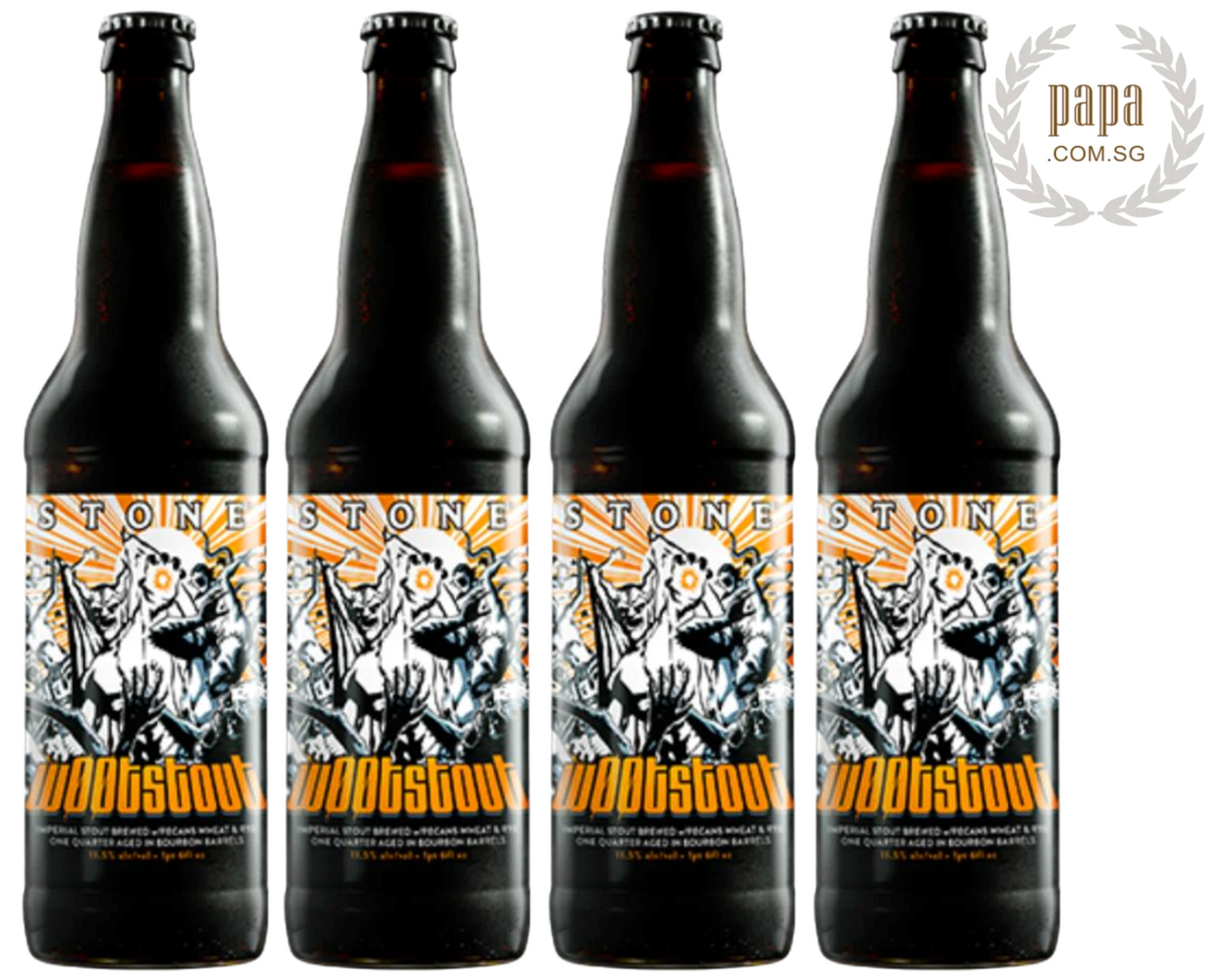 Stone Brewing Co - Wootstout 10.0 - BA Imperial Stout