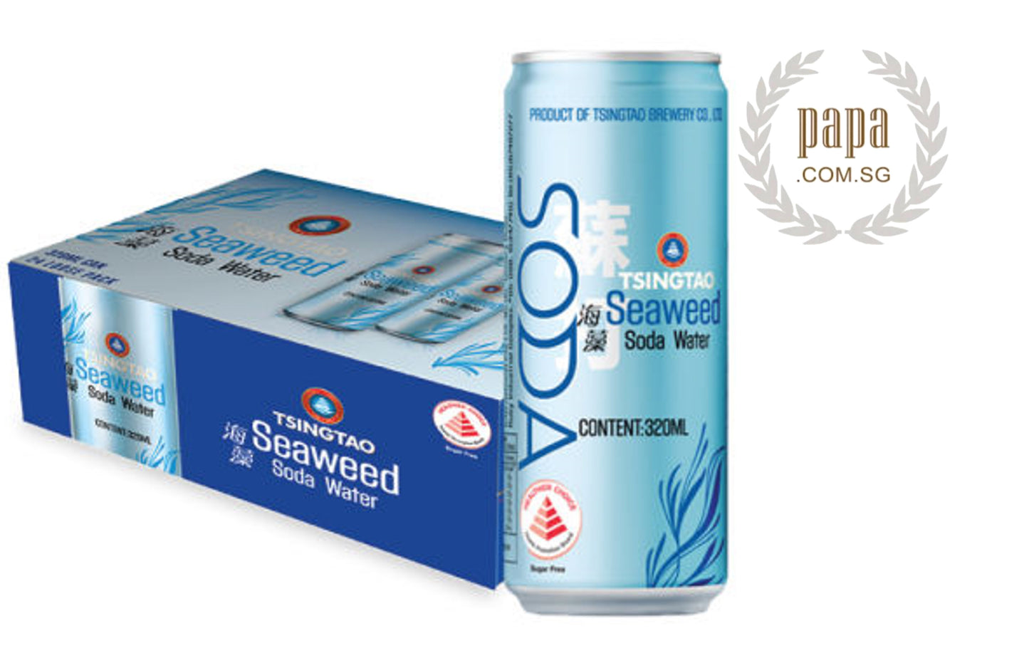 Tsingtao Seaweed Soda Water - Healthier Choice Award