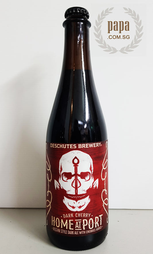 Deschutes Brewery Co - Home At Port - Belgium Style Dark Ale With Cherry