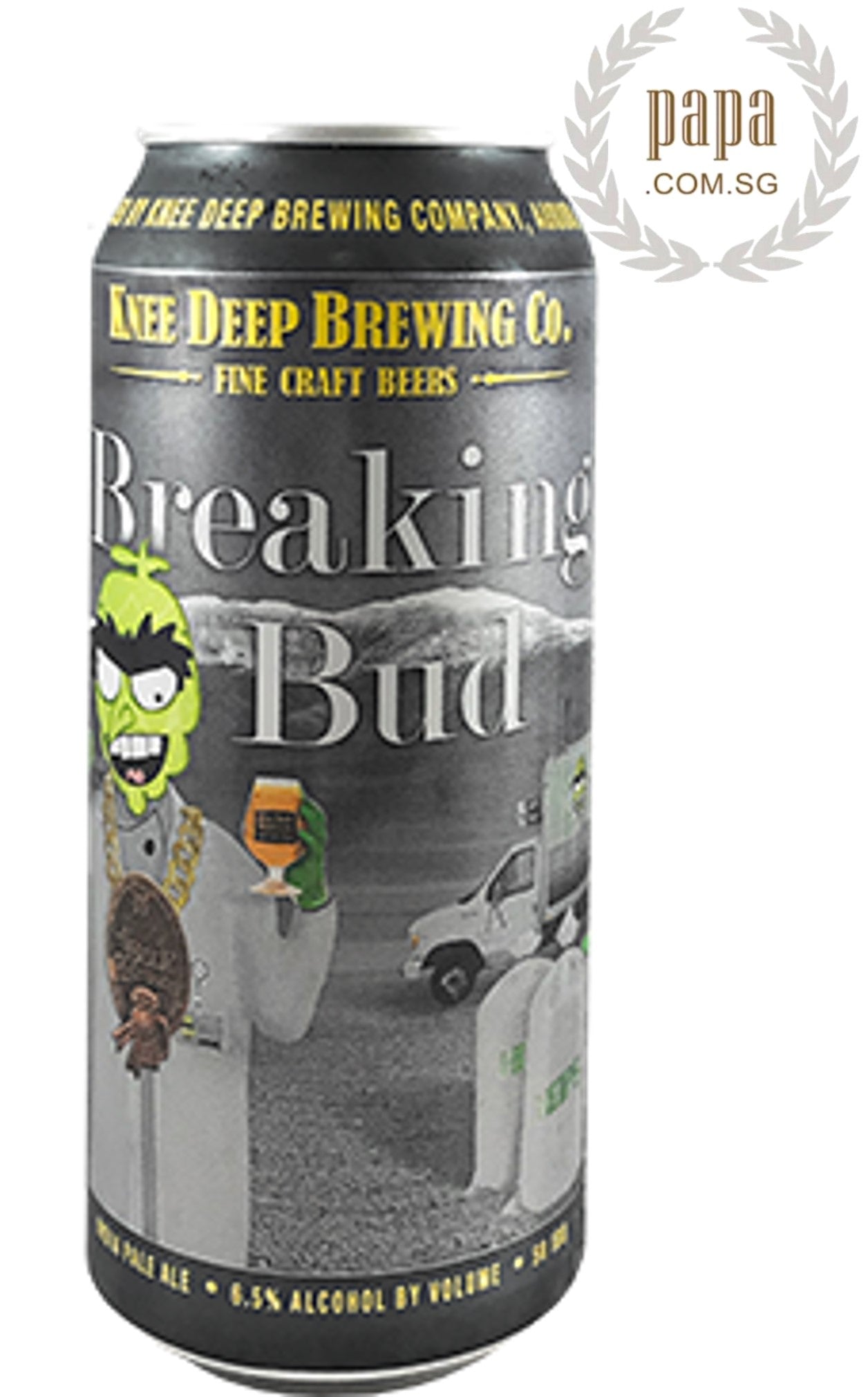 Knee Deep Brewing Co - Breaking Bud - West Coast IPA - 6.5% abv