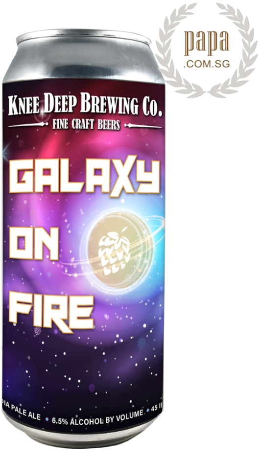 Knee Deep Brewing Co - Galaxy On Fire - IPA - 6.5% abv