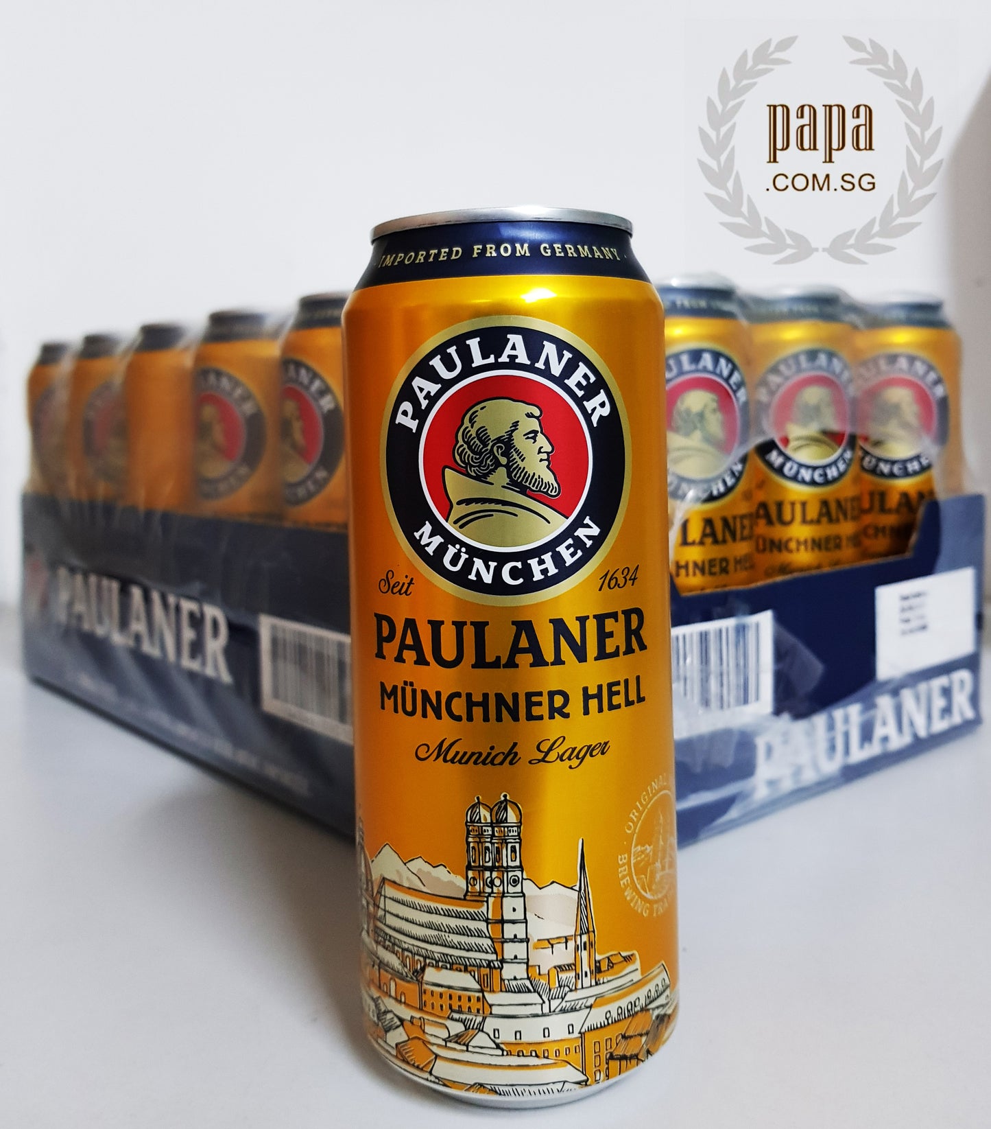 Paulaner Hells Lager - 4.9% abv - Canned Version