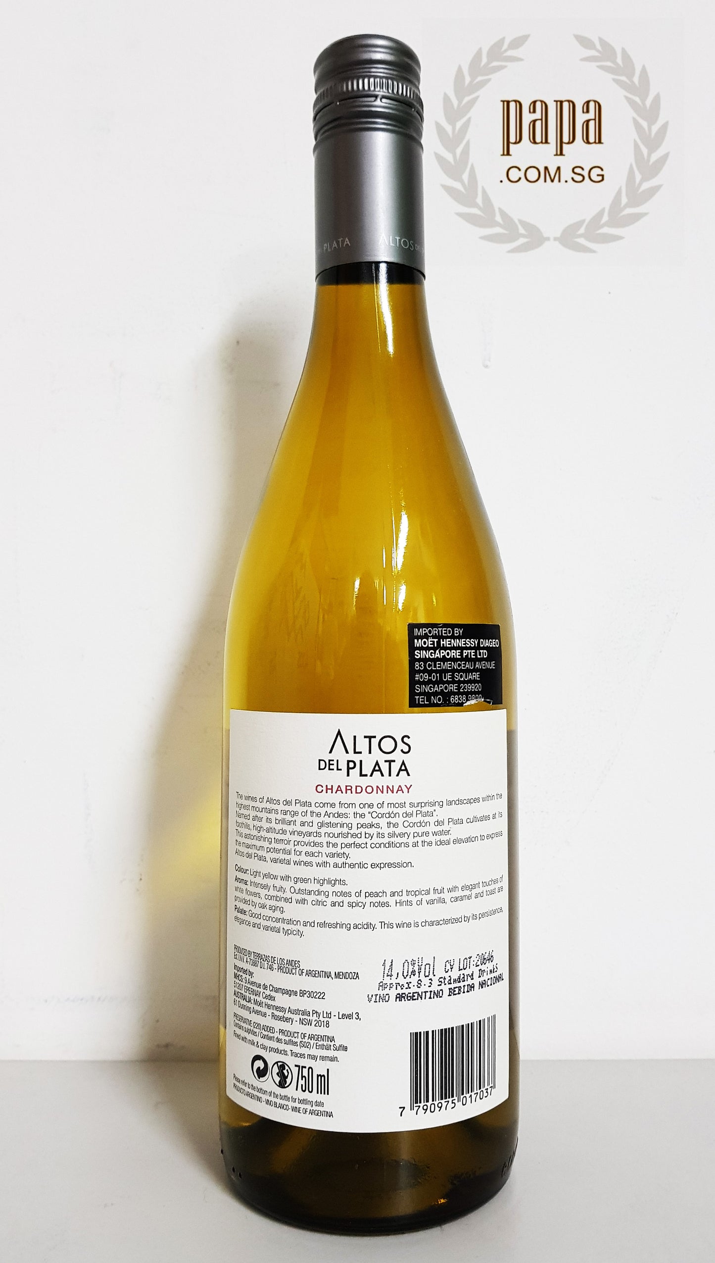 Terrazas Altos del plata Chardonnay 2018